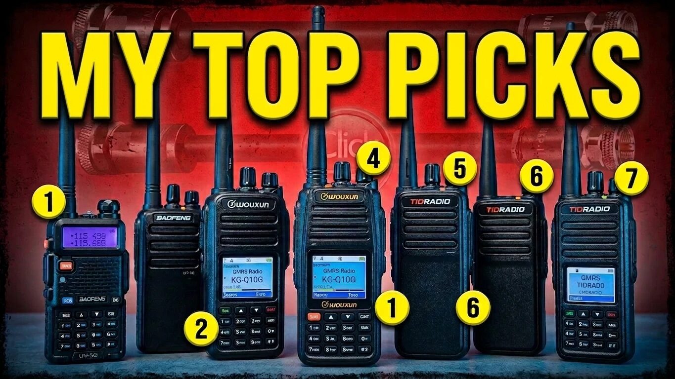 7 Best GMRS Handheld Radios for 2026
