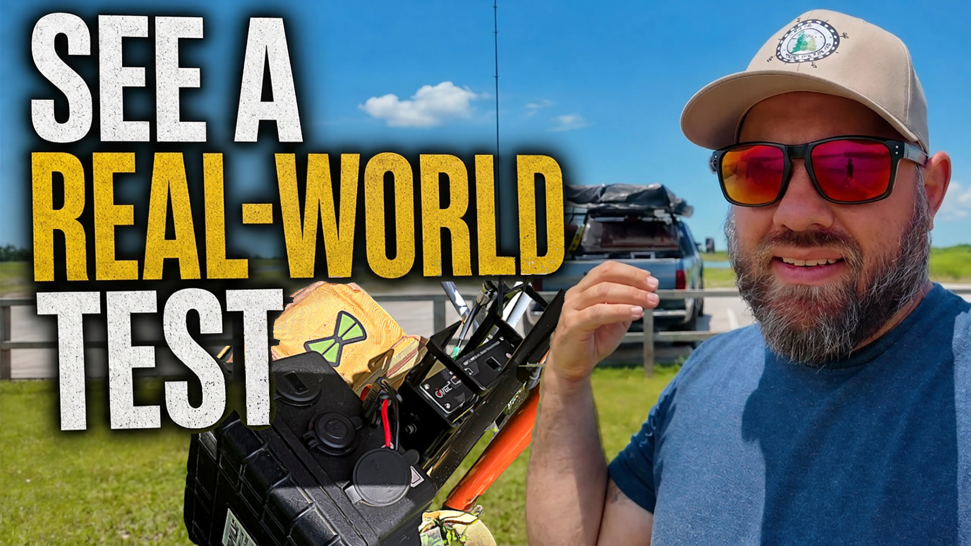 APRS Field Ops: Portable Digipeater Setup at Galveston Island State Park