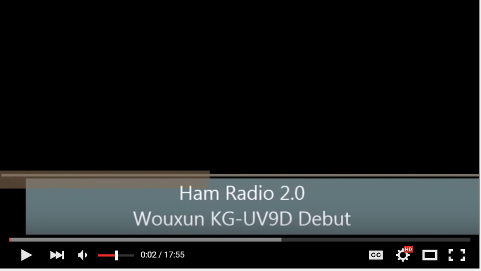 Episode 3: Unboxing the Wouxun KG-UV9D Dual Band HT