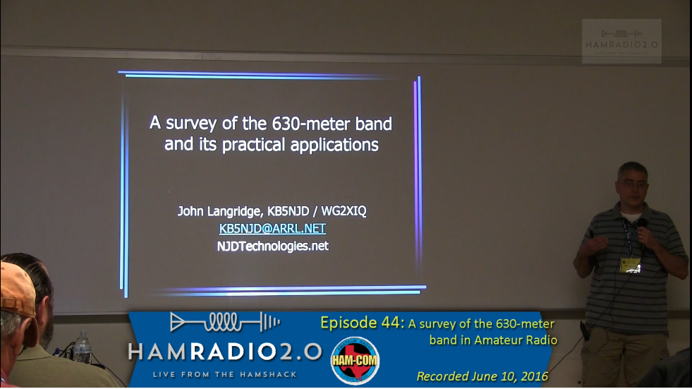 Episode 44: A Survey of the 630-meter band for Amateur Radio