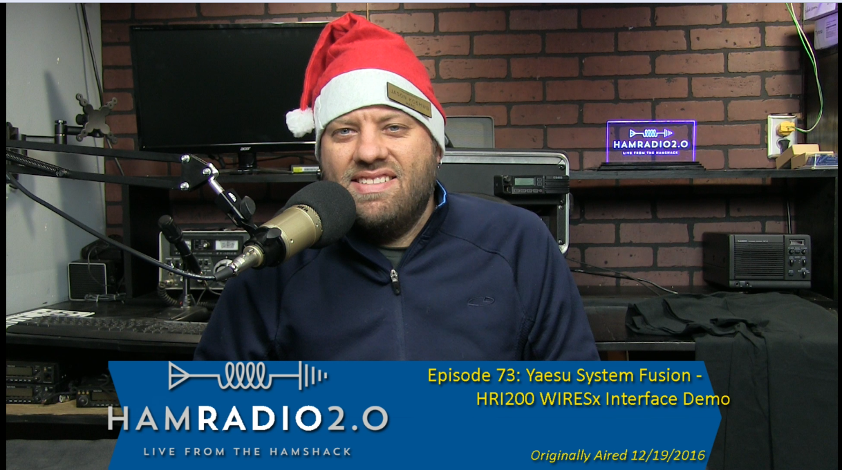 Episode 73: Yaesu System Fusion Demo – Interfacing the HRI200 into WIRESx