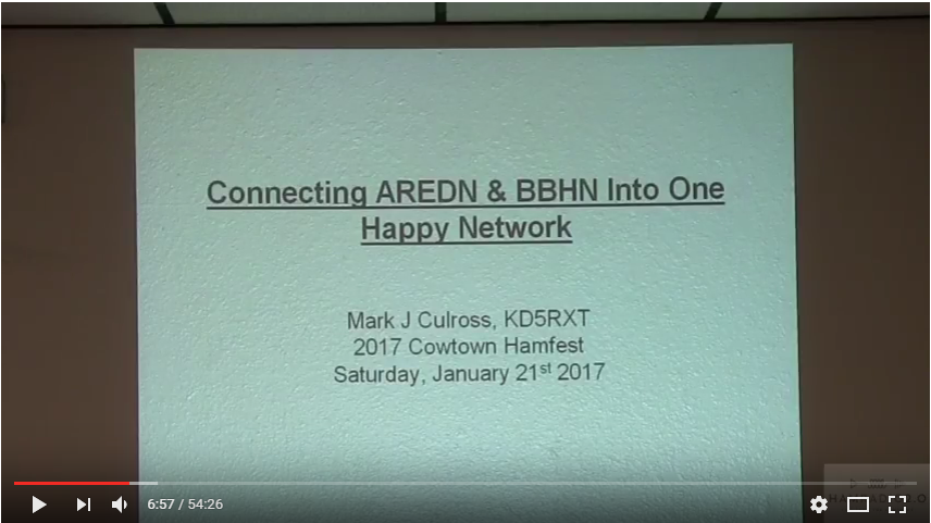 Episode 78: Connecting AREDN and BBHN into one happy network