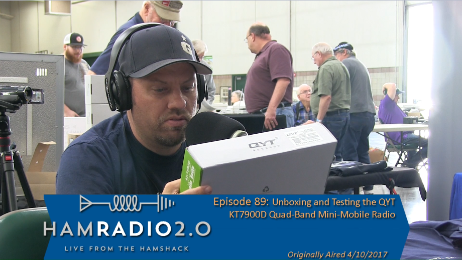 Episode 89: Unboxing the QYT KT7900D Quad-Band Mini-Mobile Radio