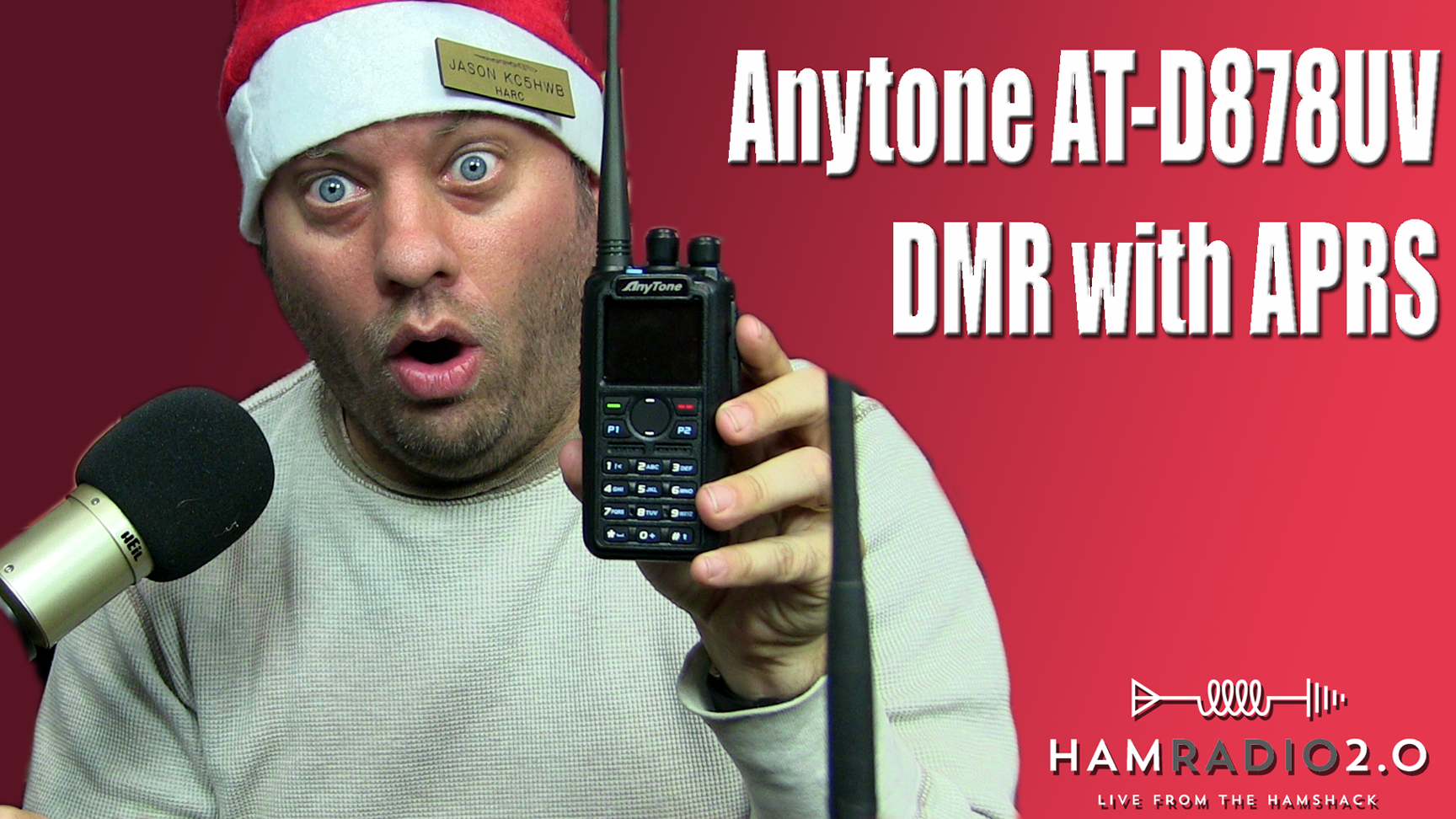 Episode 173: Anytone AT-D878UV Dual Band DMR HT with APRS