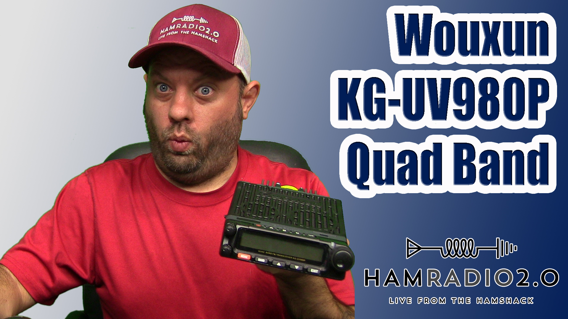 Episode 233: Wouxun KG-UV980P Quad Band First Look