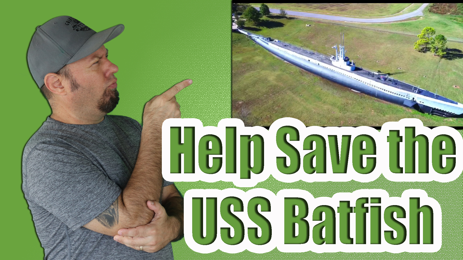 Episode 255:  Help Save The U.S.S. Batfish WW2SUB Submarine