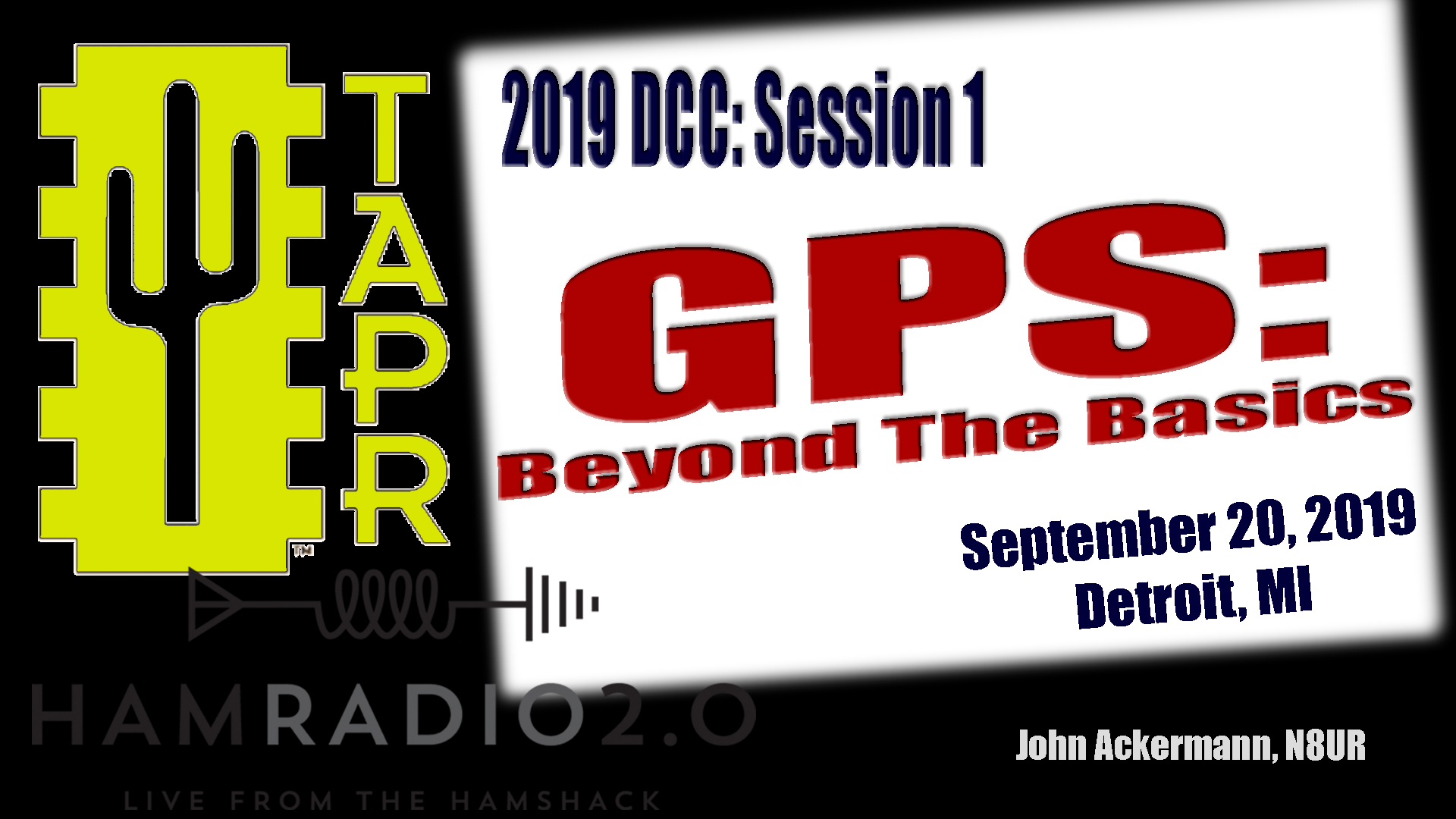 Episode 260: GPS: Beyond the Basics | TAPR DCC 2019