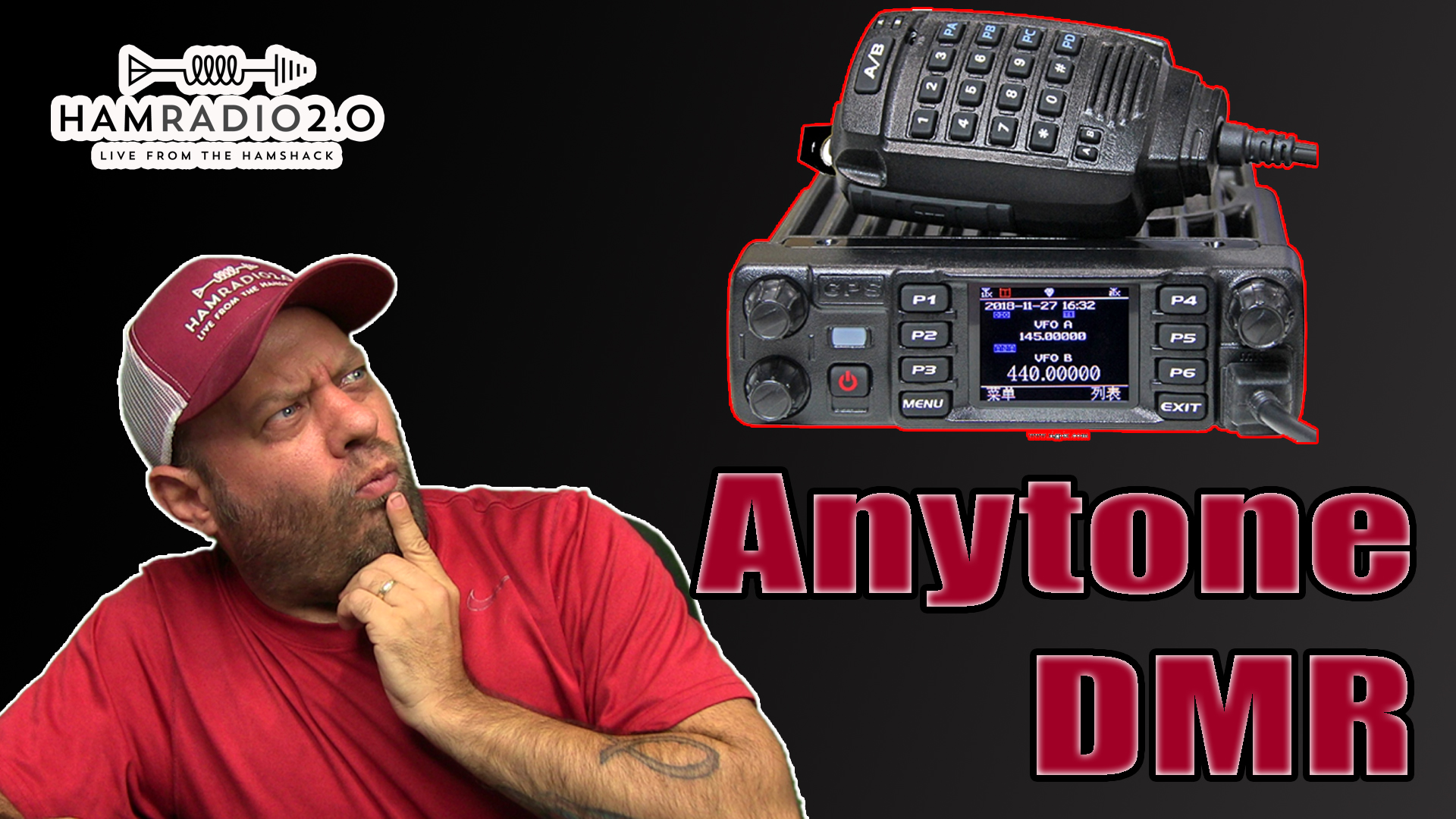 Episode 287: Anytone AT-D578UV Pro DMR Mobile Radio | First Look!
