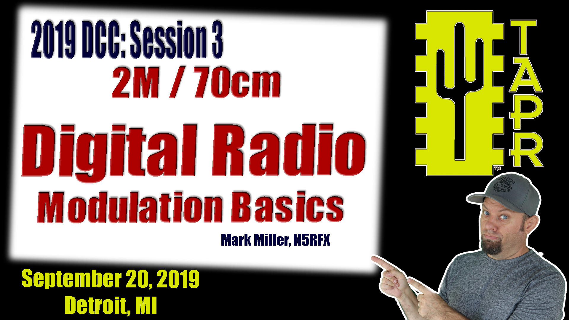 Episode 266: Digital Radio Modulation Basics for VHF/UHF | TAPR DCC