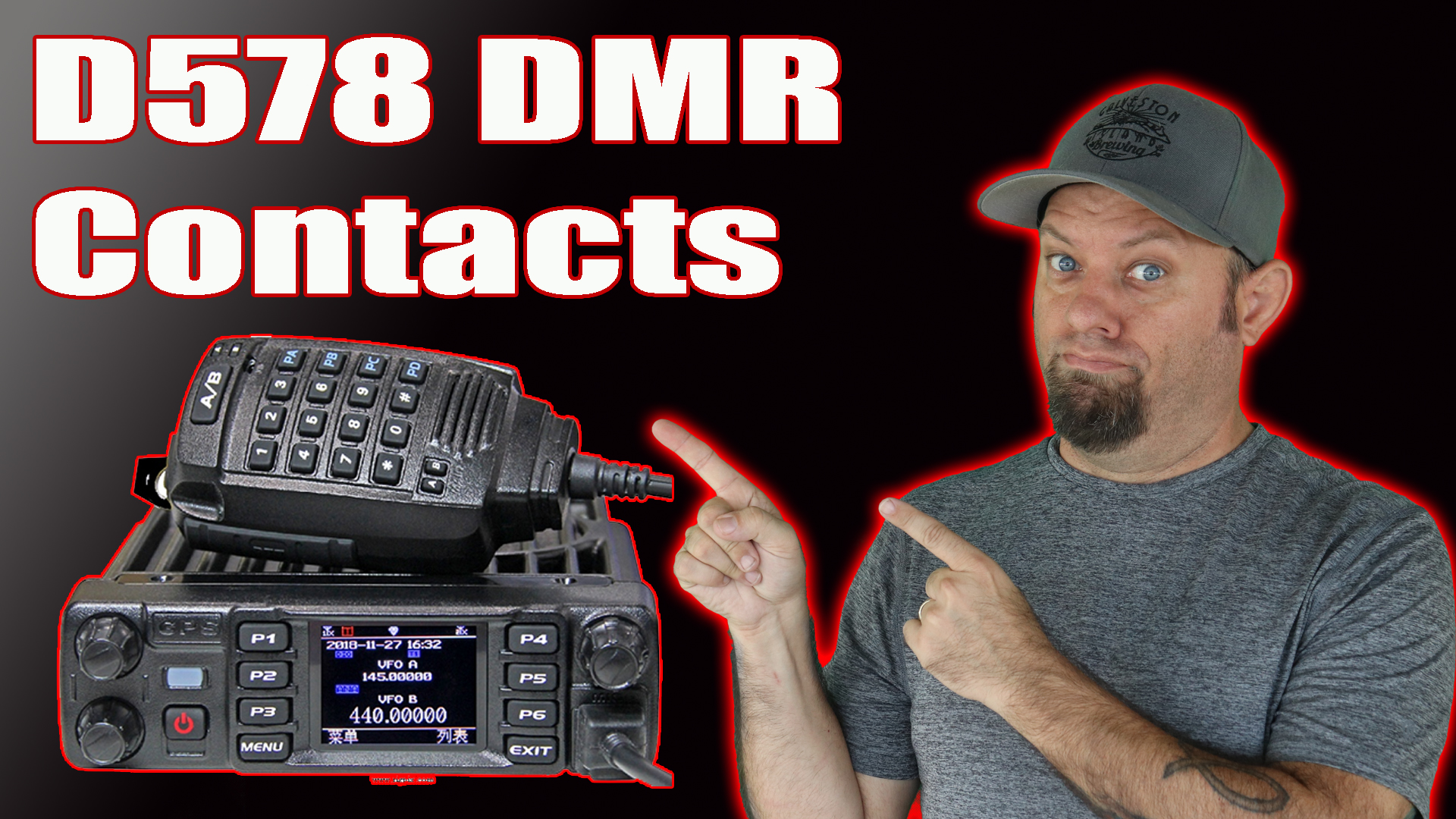 Episode 301: Anytone D578 Loading Contacts