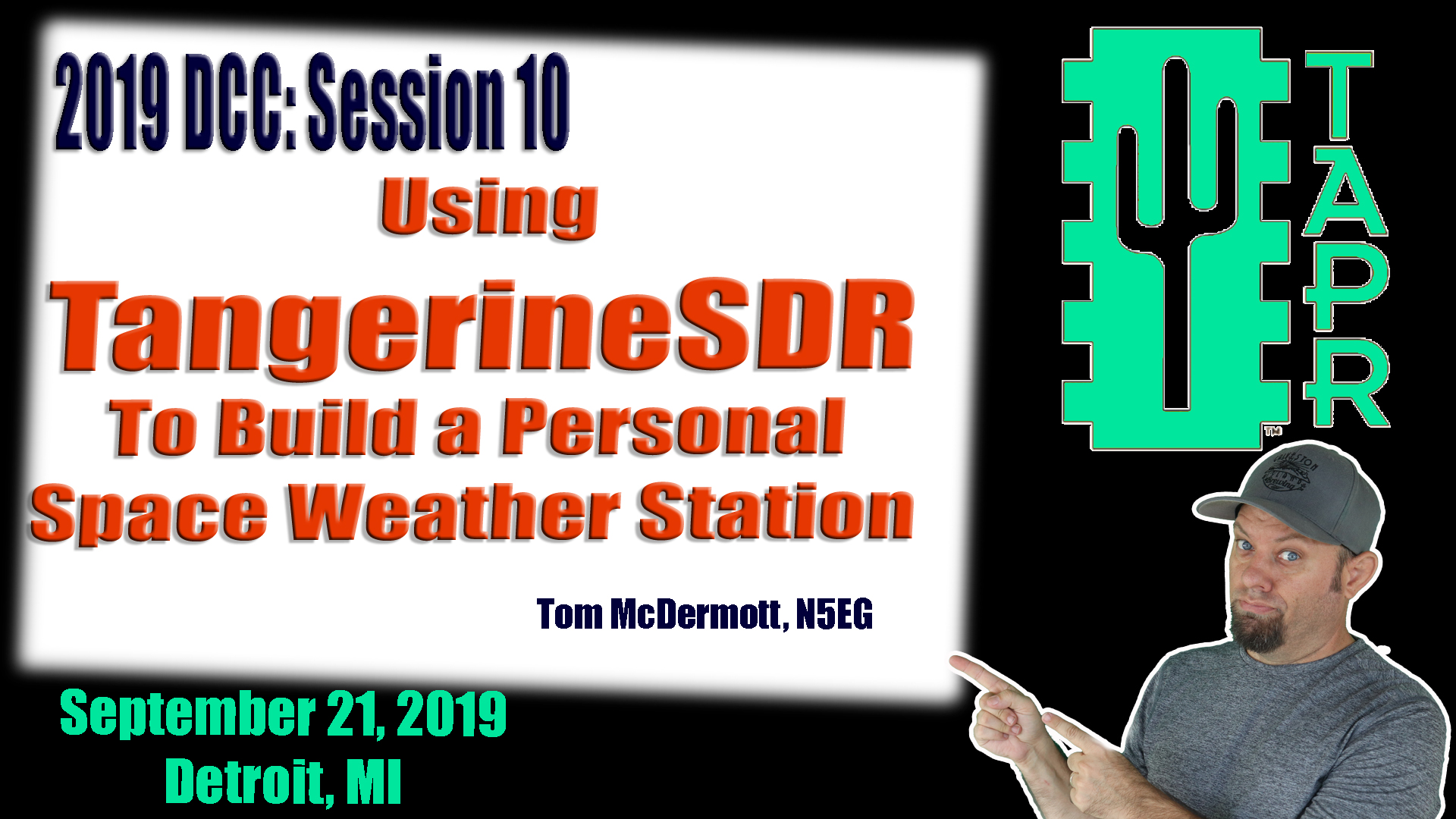 Episode 292: Using TangerineSDR to build a Personal Space Weather Station