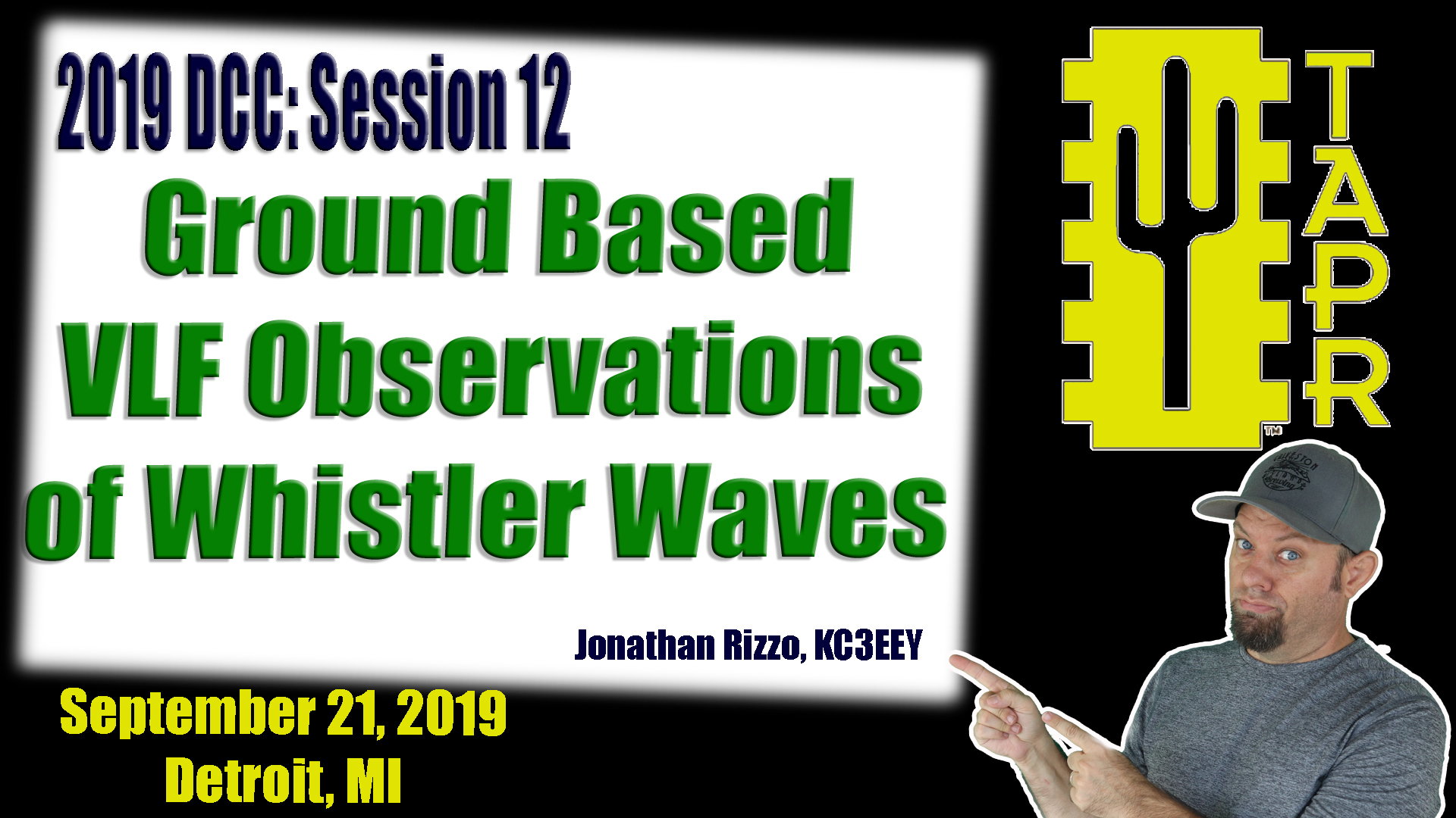 Episode 296: Ground Based VLF Observations of Whistler Waves