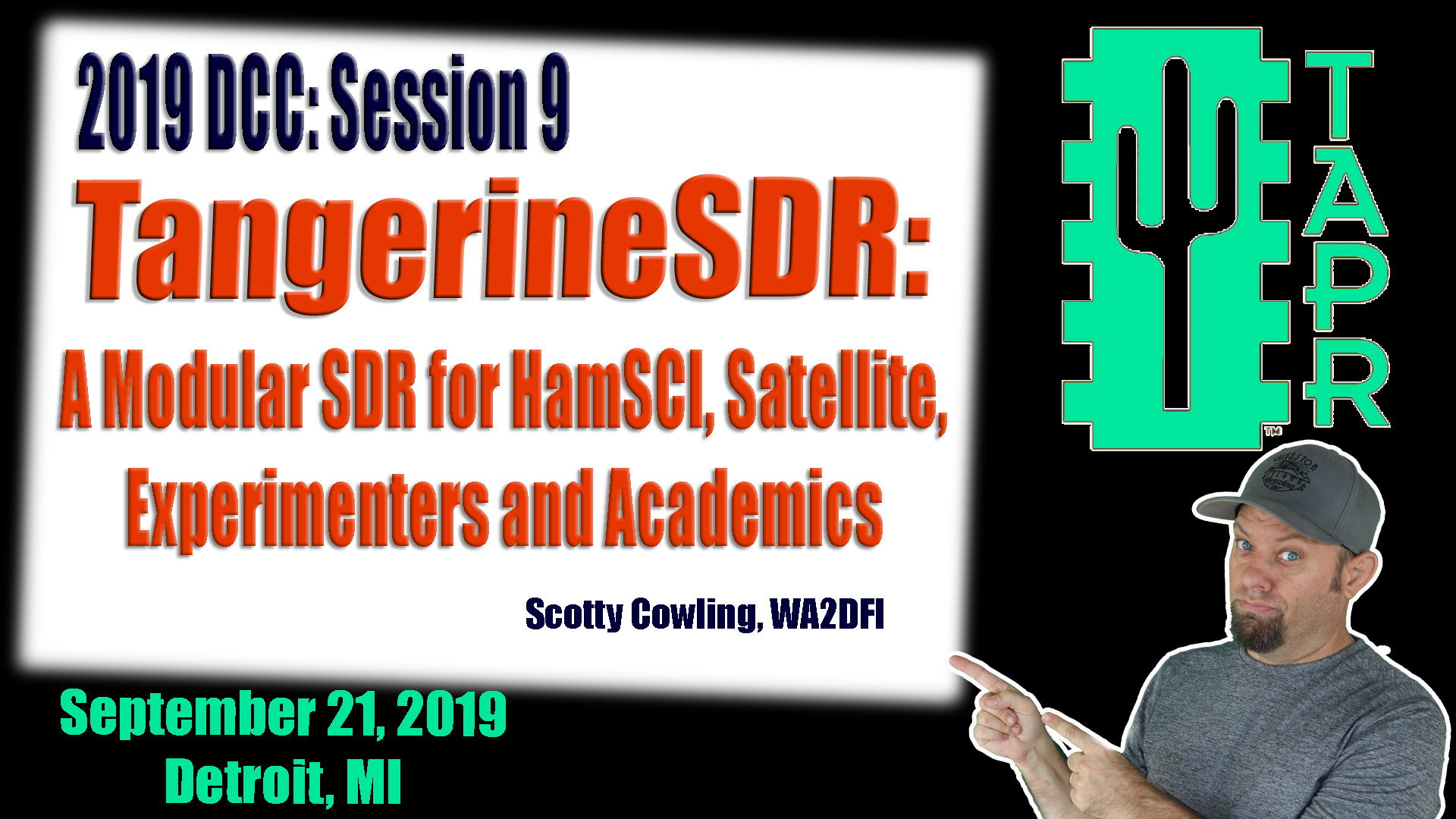 Episode 291: TangerineSDR: A Modular SDR for HamSCI