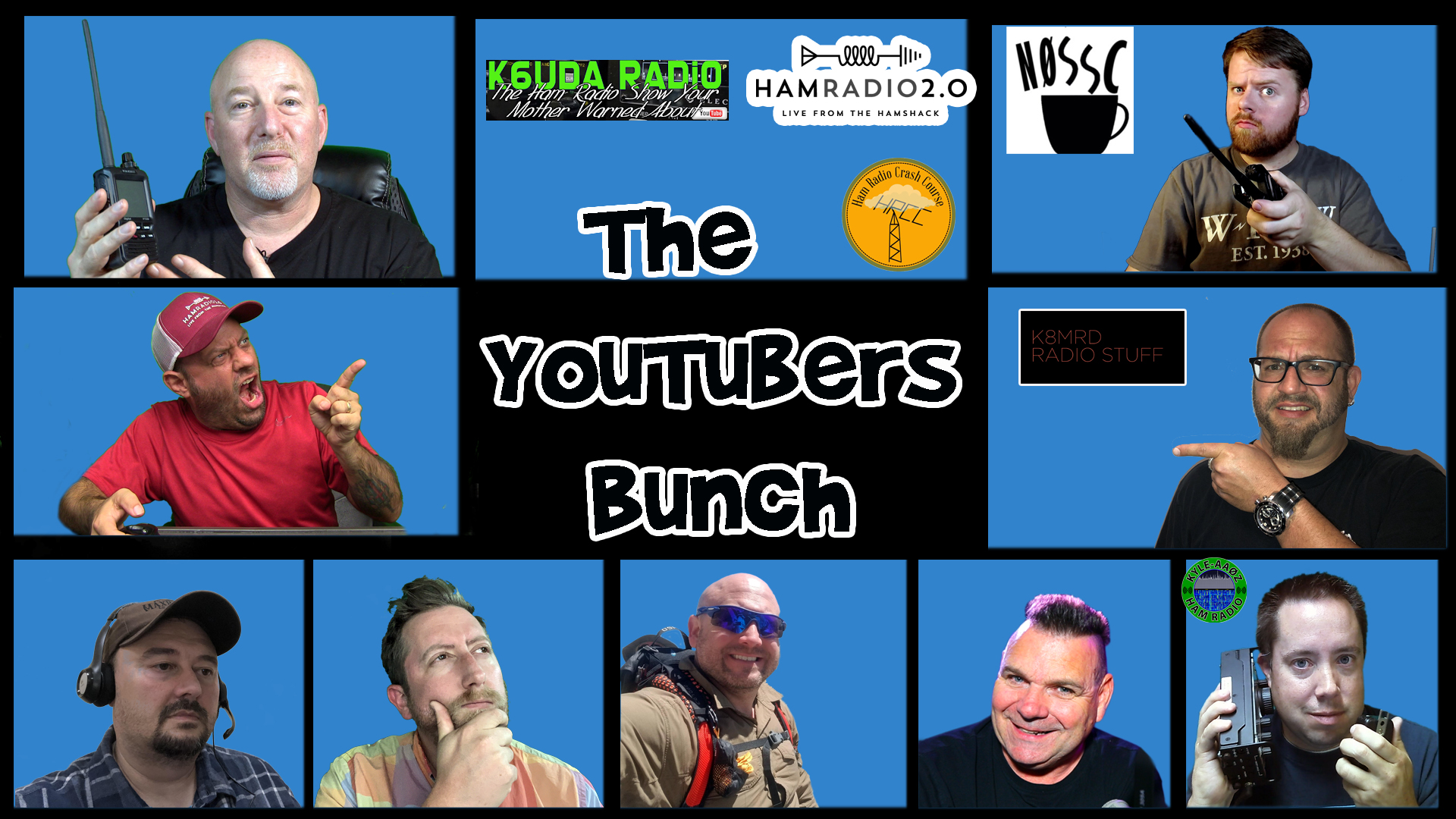 Episode 297: What Got You Into Ham Radio? | YouTubers Bunch #7