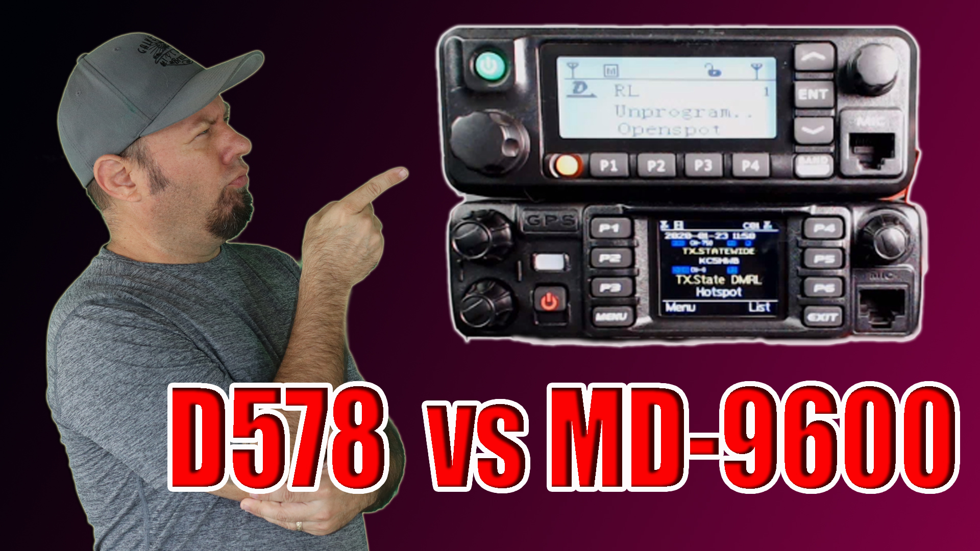 Episode 320: Anytone AT-D578 vs TYT MD-9600 | DMR Mobile Radio Comparison