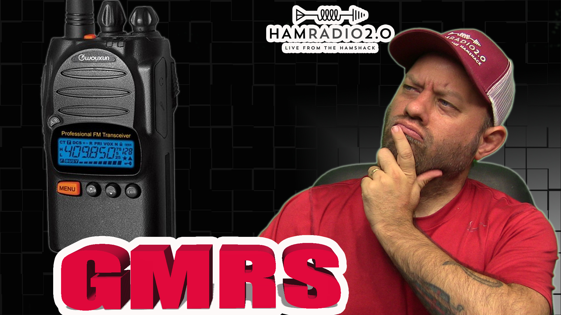 Episode 372: What Is GMRS? Wouxun KG-805G GMRS Radio Revealed!