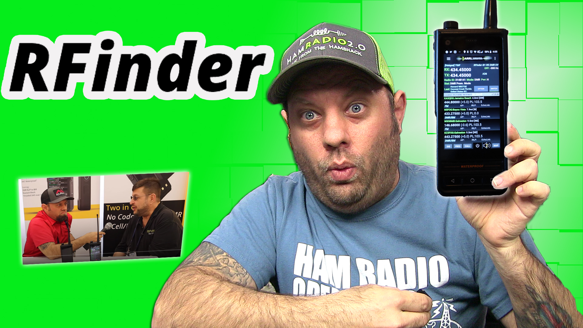 Episode 387: RFinder B1 Manual Programming - RFinder Android Radio