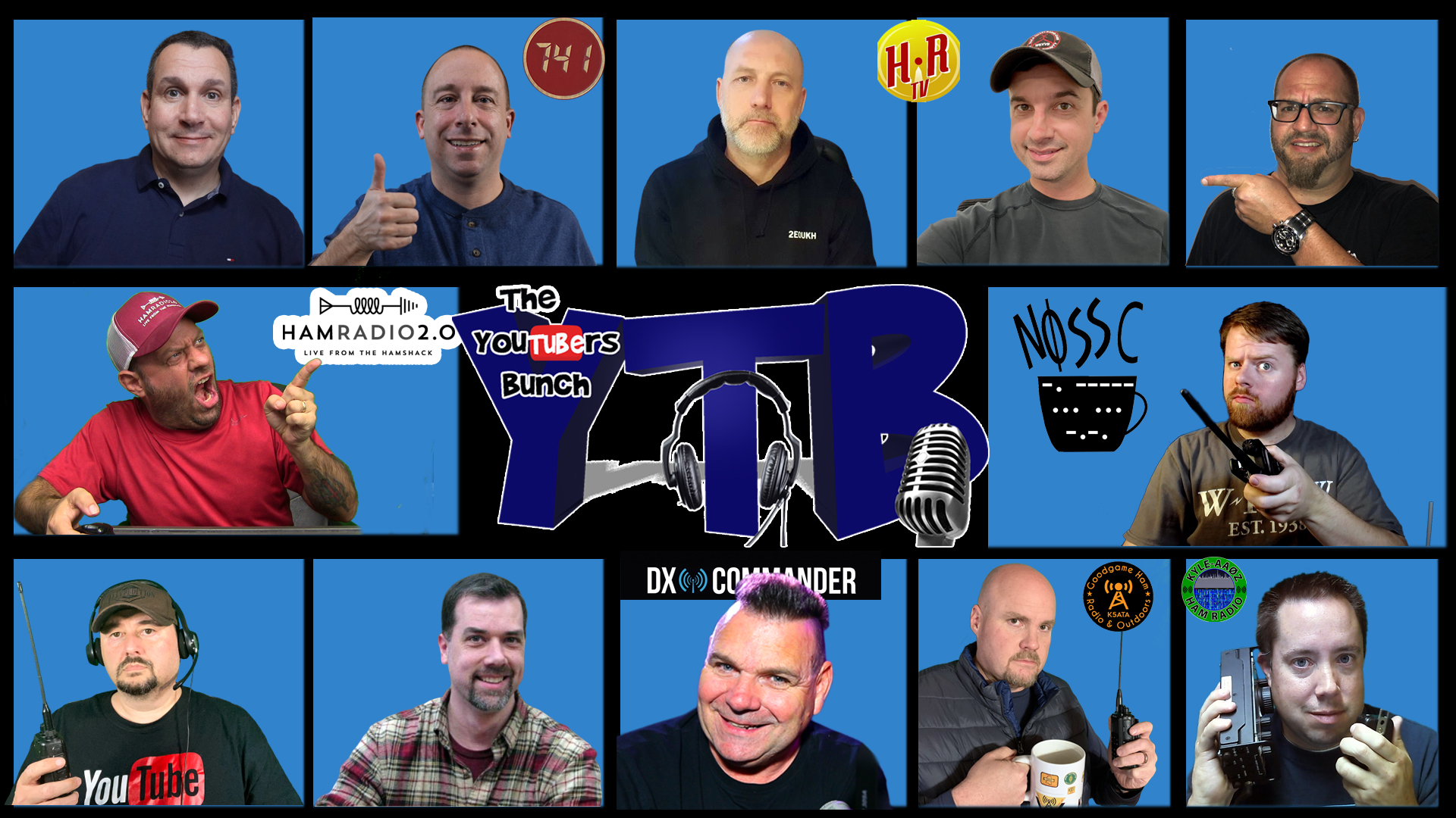 Episode 401: YouTubers Hamfest Survey Discussion from the YouTubers Bunch for Ham Radio