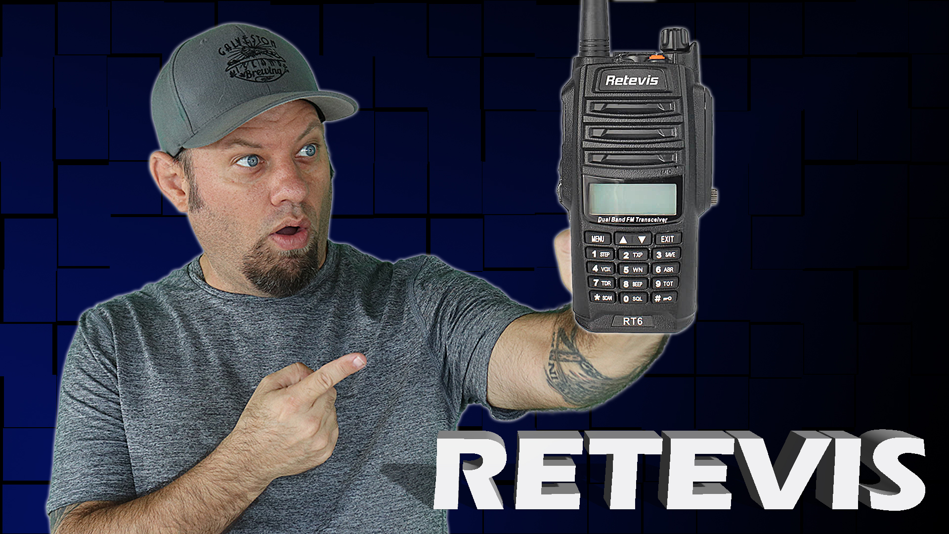 Episode 414: Retevis RT6 Dual Band Analog HT Unboxing | Ham Radio Handheld