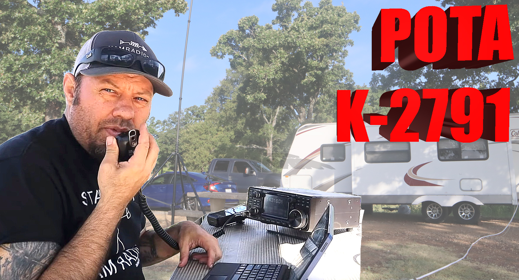 Episode 437: POTA Scramble, Part 1! – Ham Radio Parks on the Air from K-2791