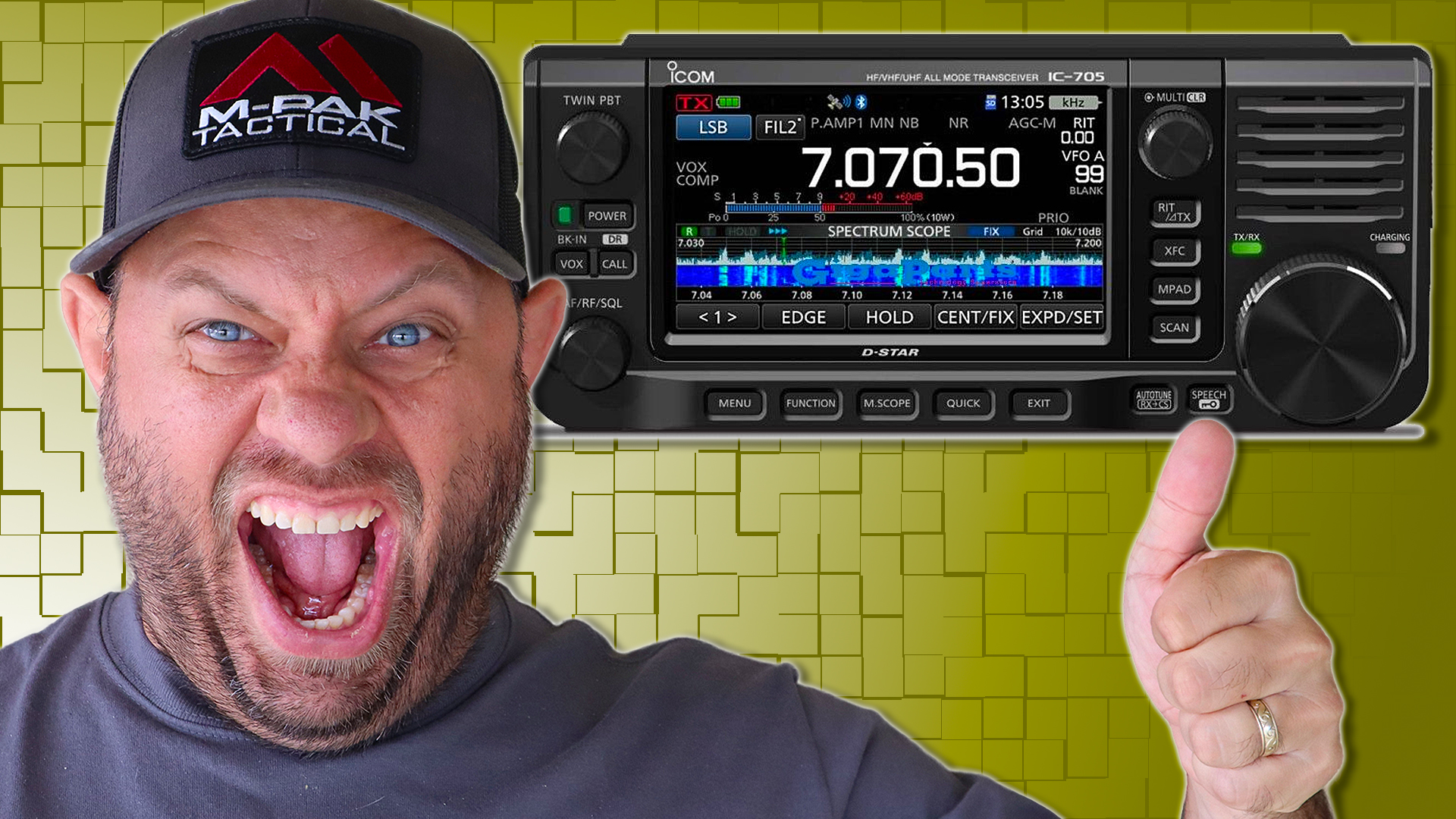 Episode 471: Icom IC-705 Unboxing and Menu Demo – HF/VHF/UHF All Mode Transceiver