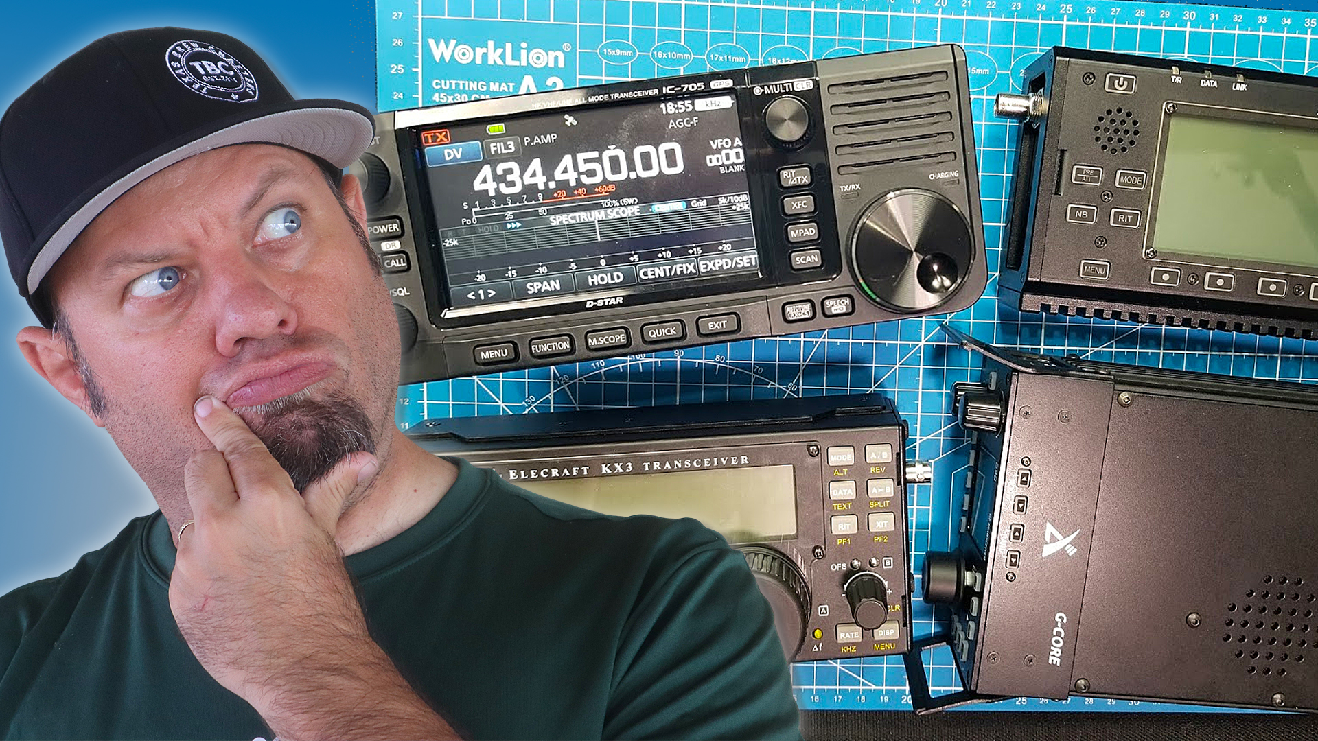 Episode 477: IC-705 vs KX3 vs X5105 vs G90 – QRP Ham Radio Comparison