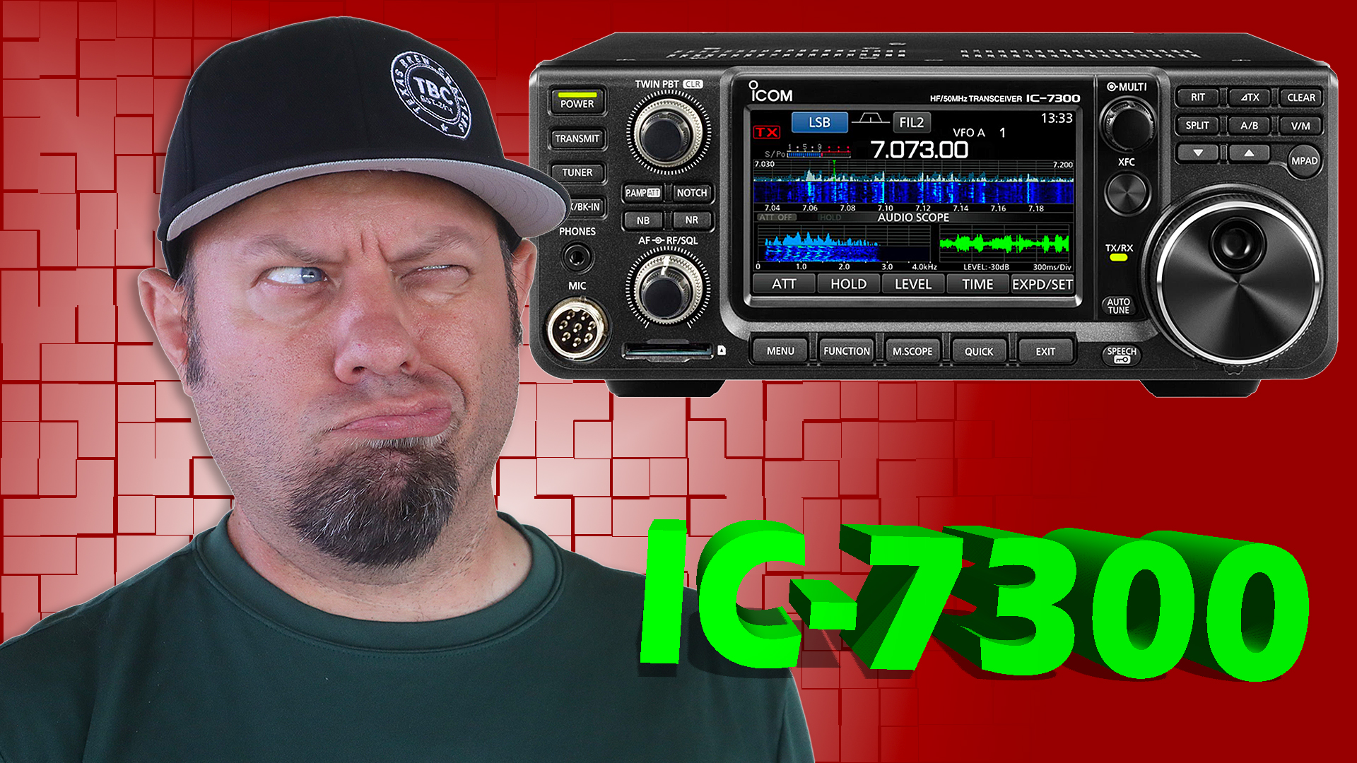 Episode 468: Re-Unboxing the Icom IC-7300 – IC-7300 Setup and Usage