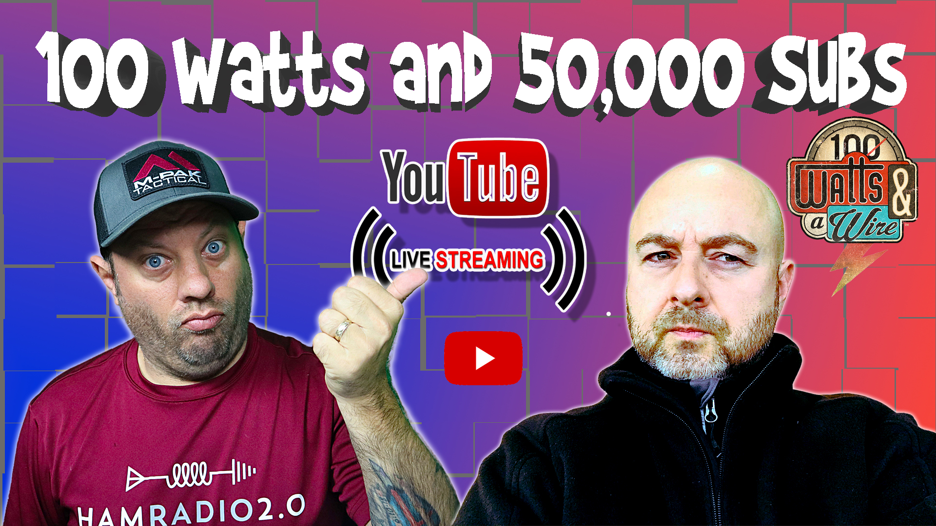 Episode 465: Welcome to Christian K0STH from 100WAAW – 50,000 Subs Giveaway