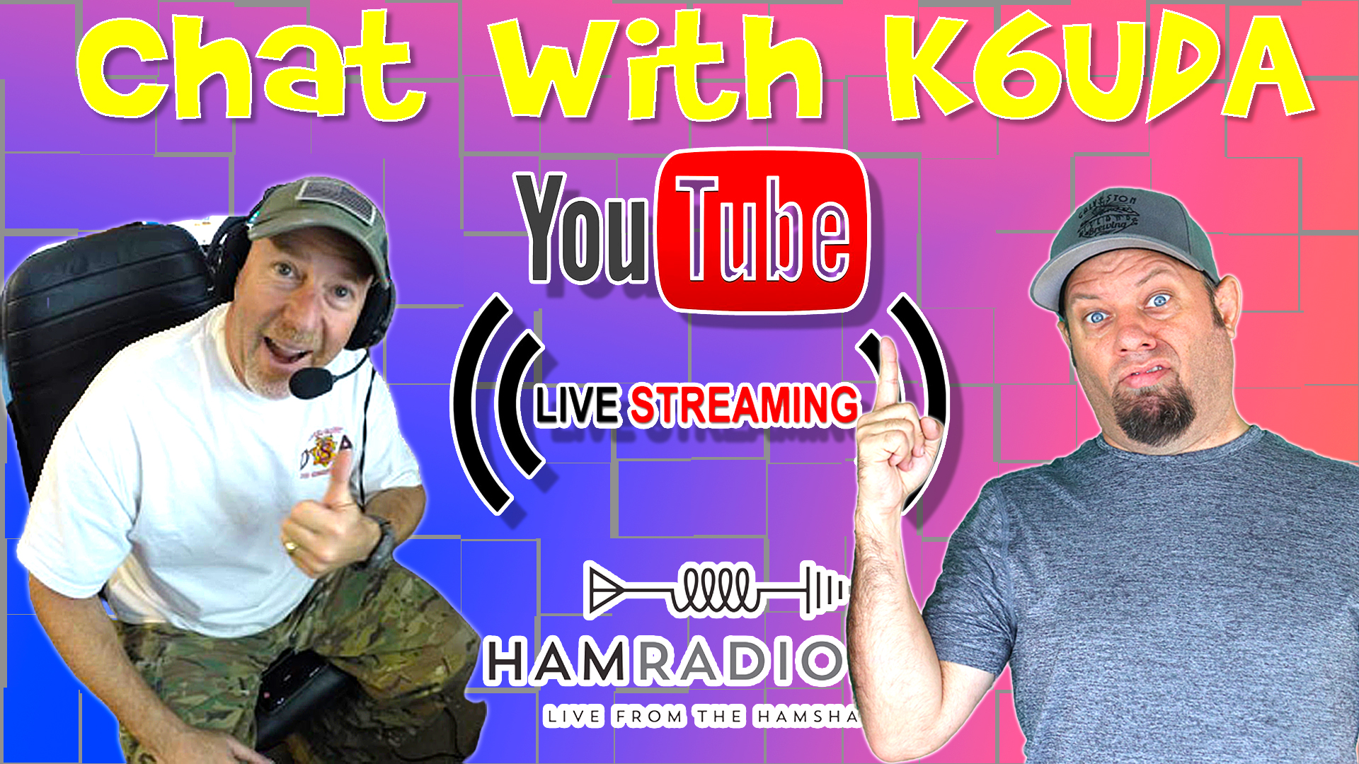 Episode 517: K6UDA Exits California!  Lunchtime Livestream