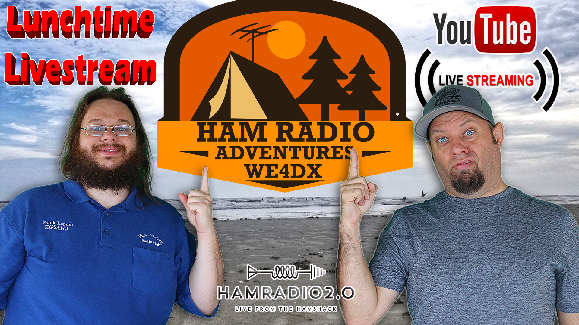 Episode 586: Lunchtime Livestream – Planning POTA at OBX with Ham Radio Adverntures Group!