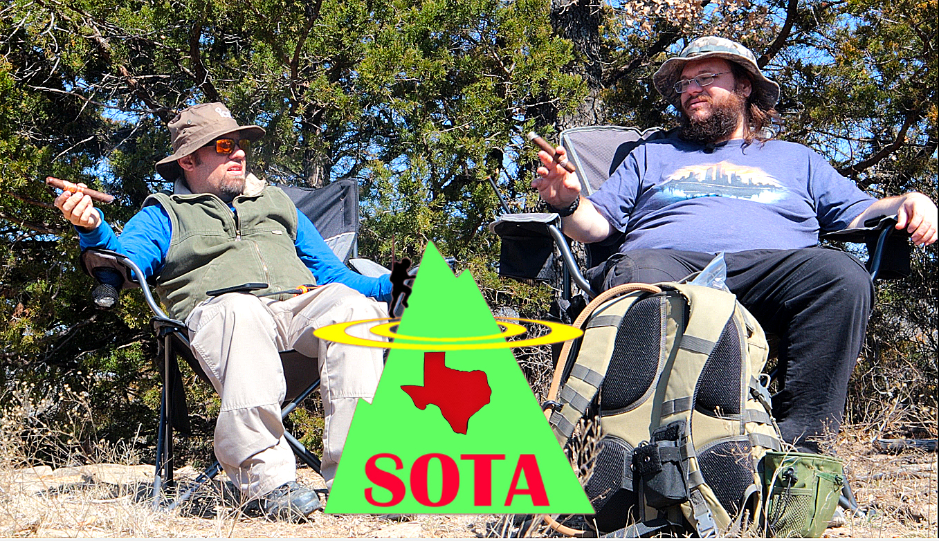 Episode 587: Texas Style SOTA (with Cigars ) | Ham Radio Summits on the Air